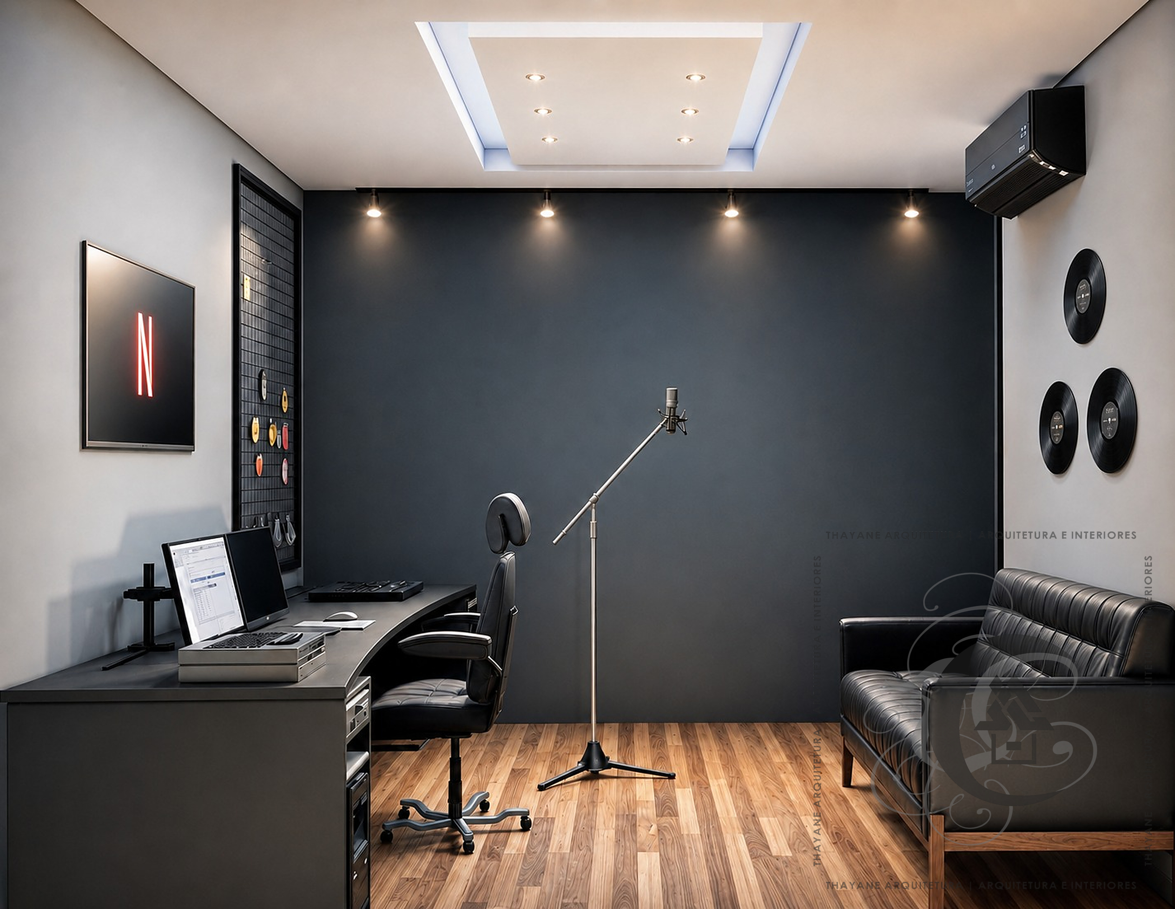 Interior Residencial - Studio de Gravação